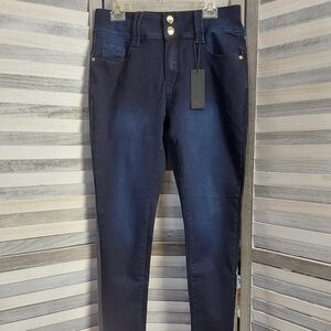 Plus Size Asha Regular High Rise Skinny Jean - denim | CITY CHIC | 12 R